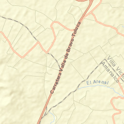 Amanalco de Becerra Street Map