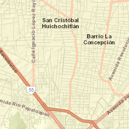Barrio Santa Cruz Street Map