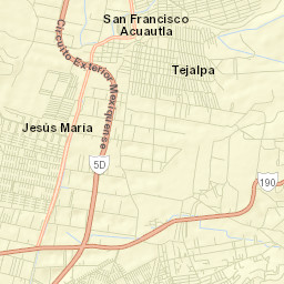 Zoquiapan Street Map