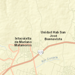 Villa Mariano Matamoros Street Map