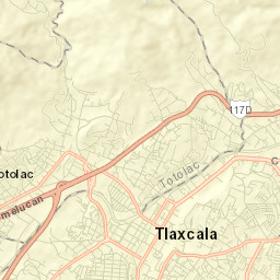 San Buenaventura Atempan Street Map