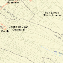 Contla Street Map