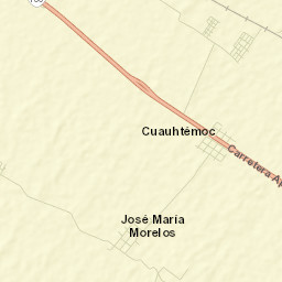 Colonia Cuauhtémoc Street Map