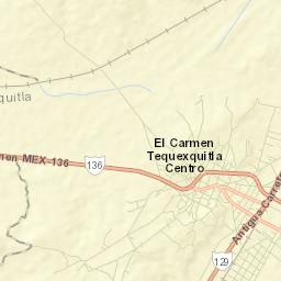 Villa de El Carmen Tequexquitla Street Map