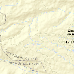 Cosautlán Street Map