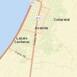 Champotón Street Map