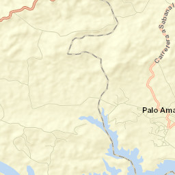 Sabana Iglesia Street Map