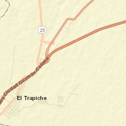 El Trapiche Street Map