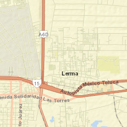 Colonia Isidro Fabela Street Map