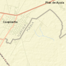 Cuapiaxtla Street Map
