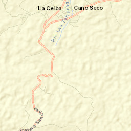 Las Terrenas Street Map