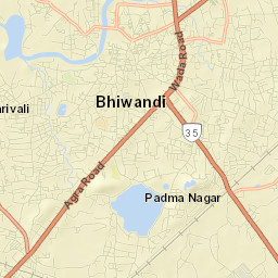 Bhiwandi Street Map