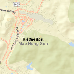 Mae Hong Son Street Map
