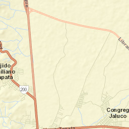 Jaluco Street Map
