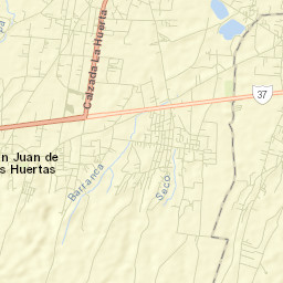 Santa Cruz Cuauhtenco Street Map