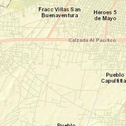 Cacalomacan Street Map