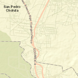 San Pedro Chochula Street Map
