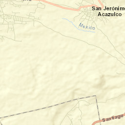 San Jerónimo Acazulco Street Map