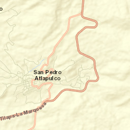 San Pedro Atlapulco Street Map