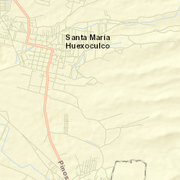 Santa María Huexoculco Street Map