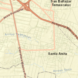 Moyotzingo Street Map