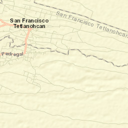 Tetlanohcán Street Map