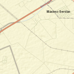Máximo Serdán Street Map