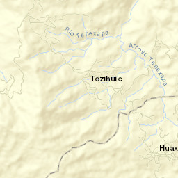 Tozihuic Street Map