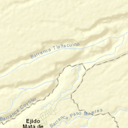 Mata de Indio Street Map