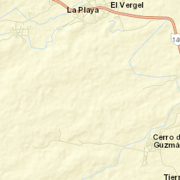Cerro Guzmán Street Map