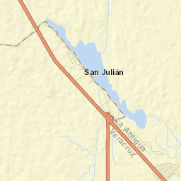 San Julián Street Map