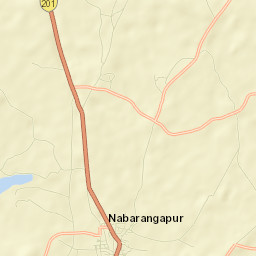 Nabarangpur Street Map