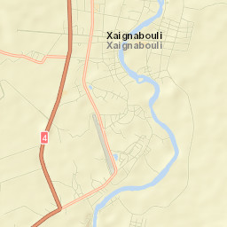 Sainyabuli Street Map