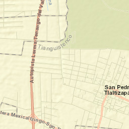 San Pedro Tlaltizapan Street Map