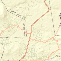 La Magdalena de los Reyes (La Magdalena) Street Map