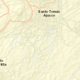 San Miguel Ajusco Street Map