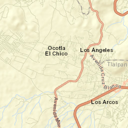 San Miguel Topilejo Street Map