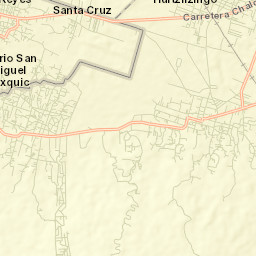 San Andrés Mixquic Street Map