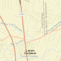San Mateo Capultitlán Street Map