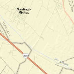 Santiago Michac Street Map