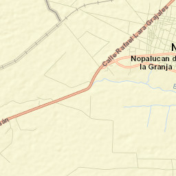 Nopalucan Street Map