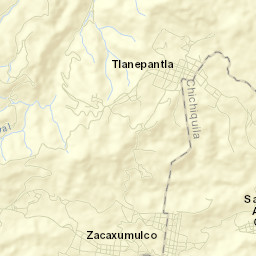 Xacaxomulco Street Map