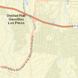 Colonia el Renacimiento Street Map