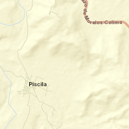 Piscila Street Map