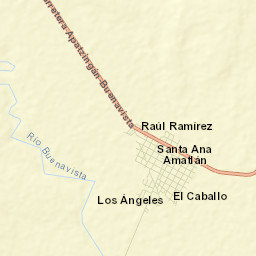 Santa Ana Amatlán Street Map