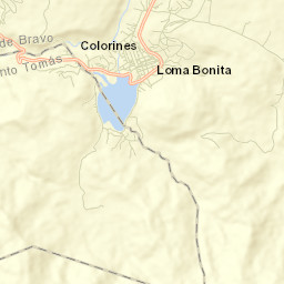 Colorines Street Map