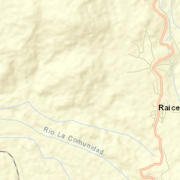 Cerro La Calera Street Map