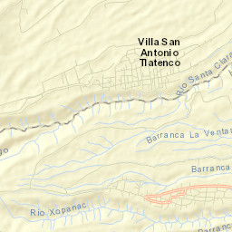 Santa María Nepopualco Street Map