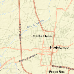 Los Encinos Street Map