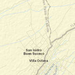 San Miguel Canoa Street Map